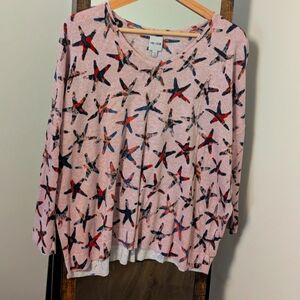 NIC & ZOE Stargazer Sweater XXL
